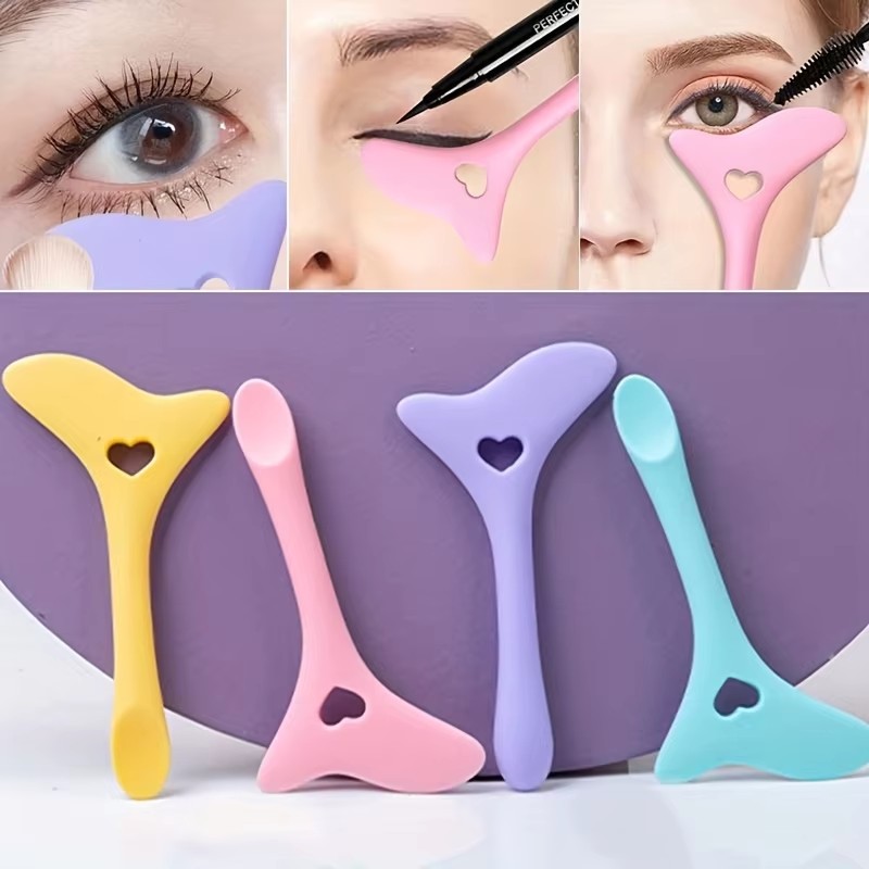 Beauty Makeup Tips - 1-3 قطع من قوالب السيليكون لتطبيق