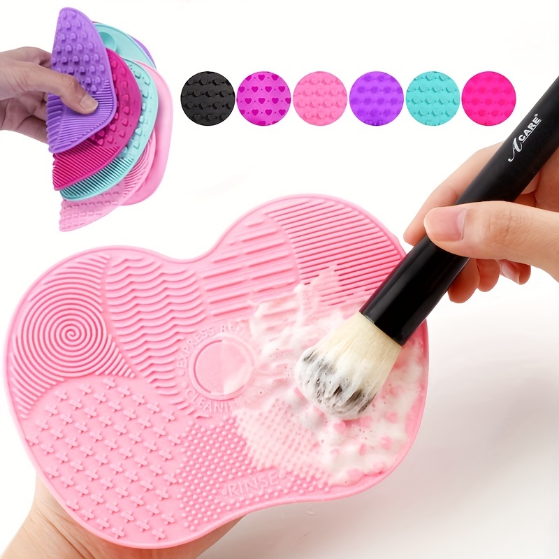 Beauty Makeup Products - قطعة واحدة من وسادة تنظيف فرشاة
