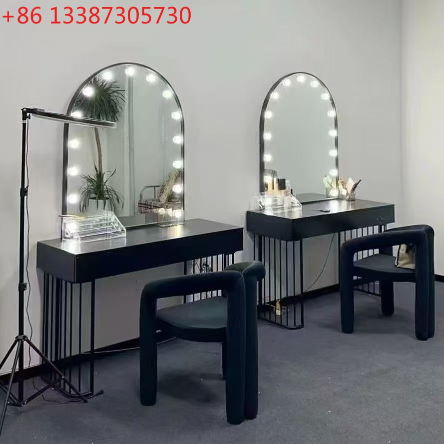 Beauty Makeup Studio - طاولة زينة للاستوديو على الطراز الشمالي