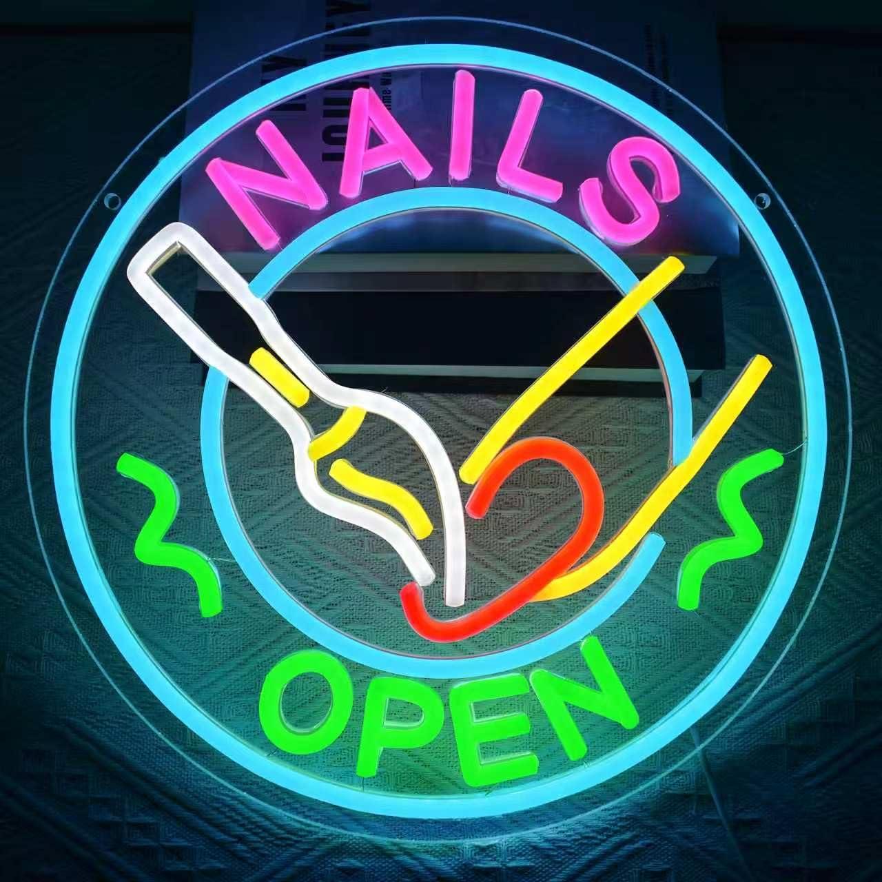 لافتة نيون مفتوحة لصالون الأظا - مراجعة Beauty Makeup Studio وسعره