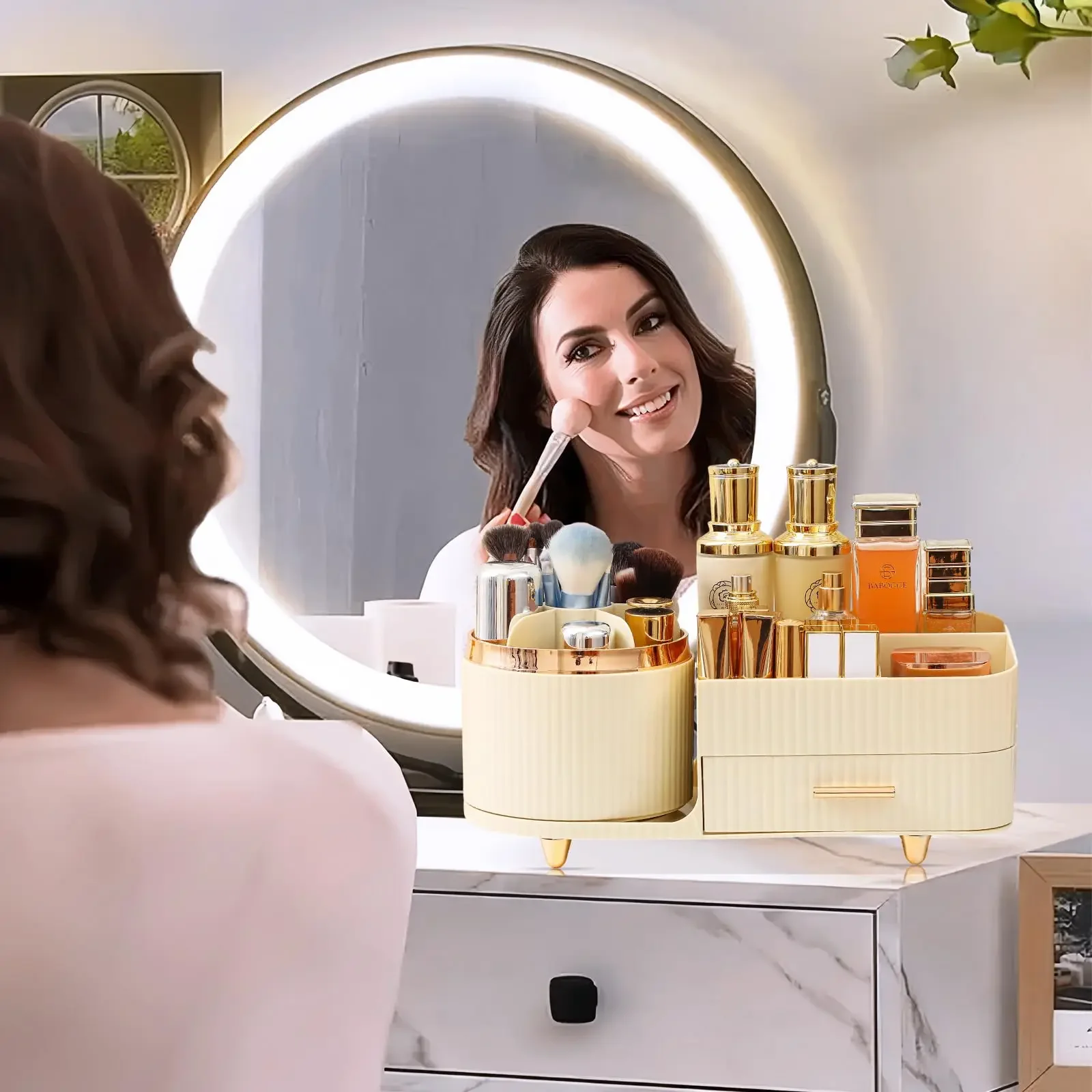حامل فرشاة للمكياج سعة كبيرة م - مراجعة Beauty Makeup News وسعره