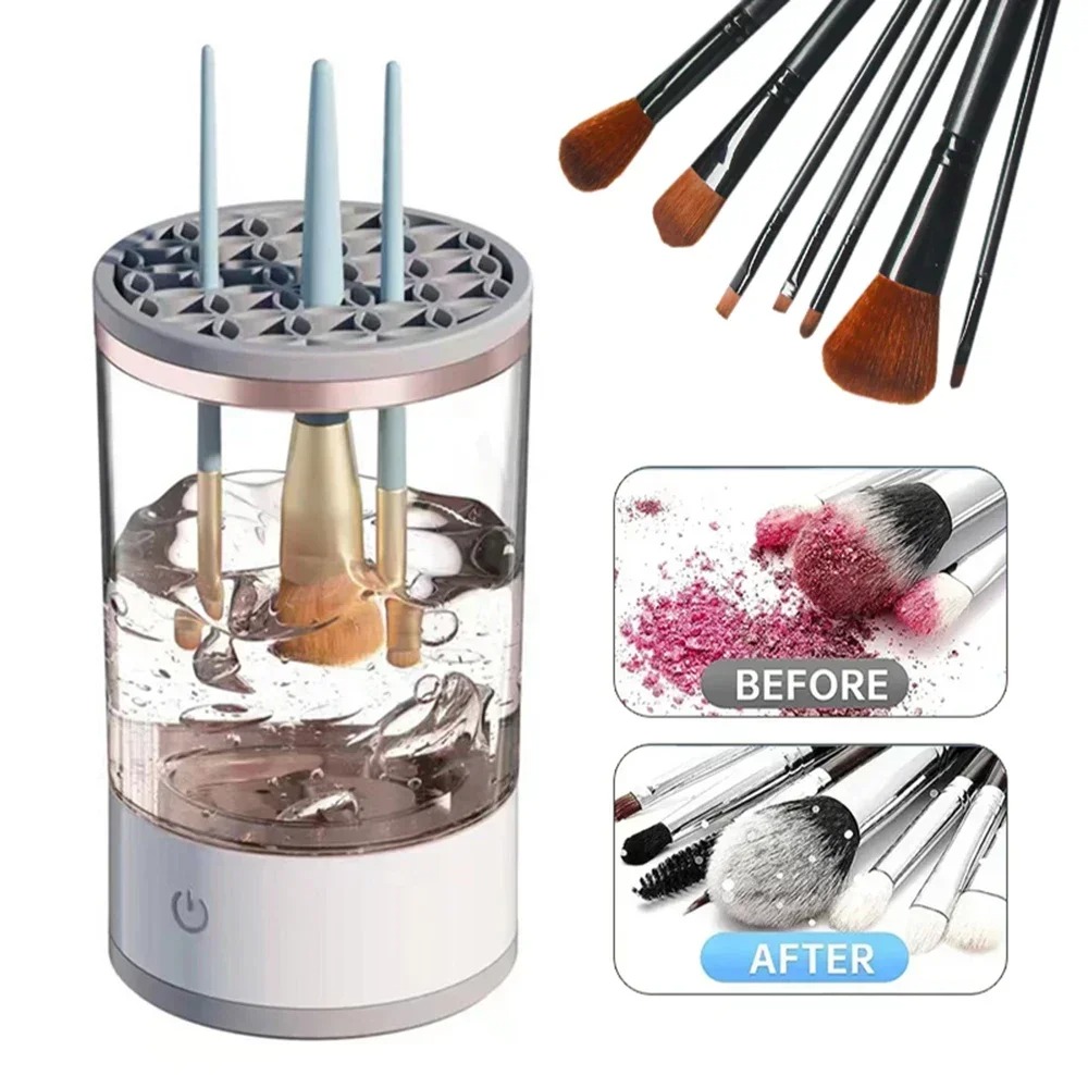 جهاز تنظيف فرش المكياج الكهربا - مراجعة Beauty Makeup Products وسعره