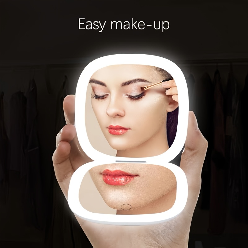 مرآة مكياج مكبرة مزدوجة الجوان - مراجعة Beauty Makeup Definition وسعره