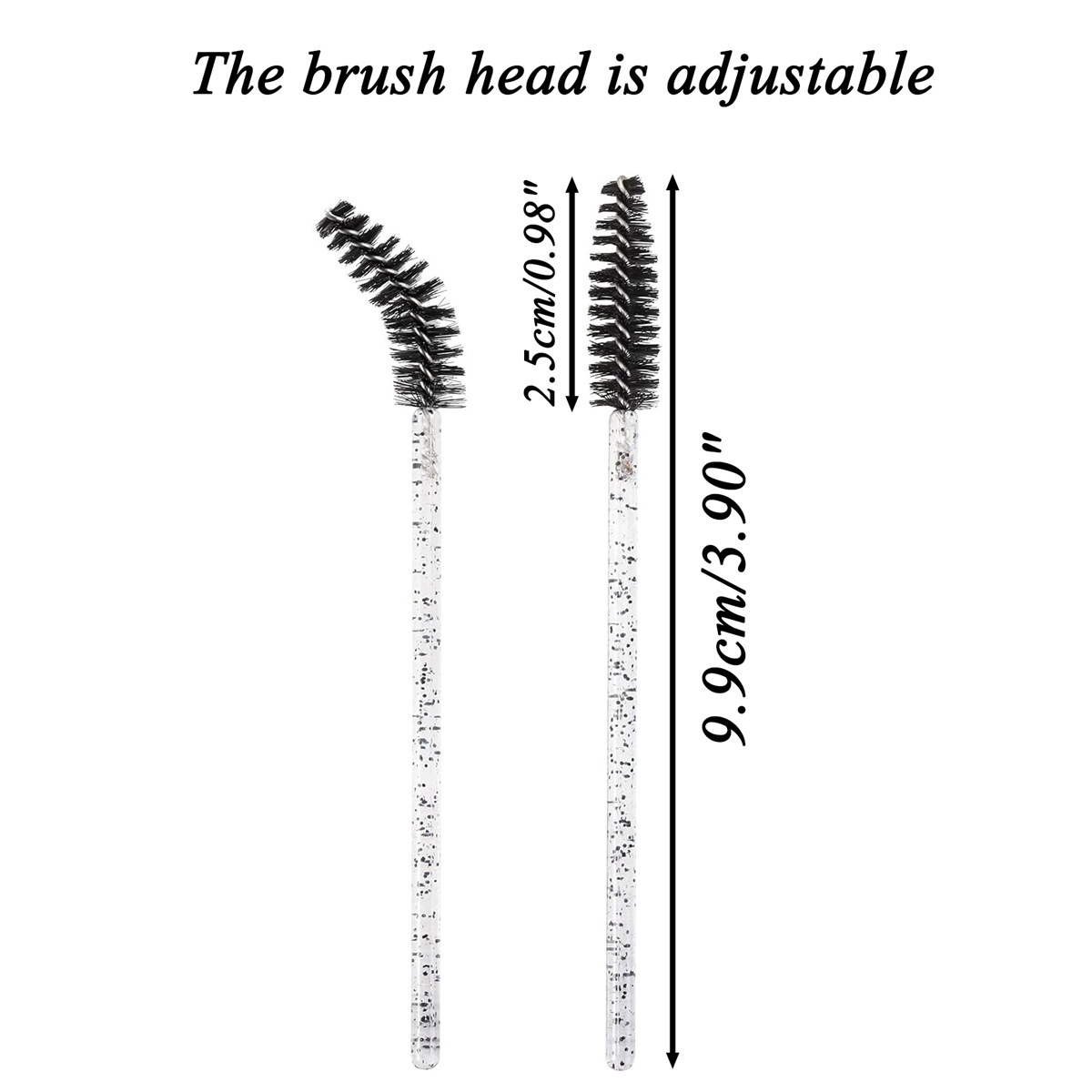 100 قطعة فرشاة ماسكارا للرموش  - مراجعة Beauty Makeup Products وسعره
