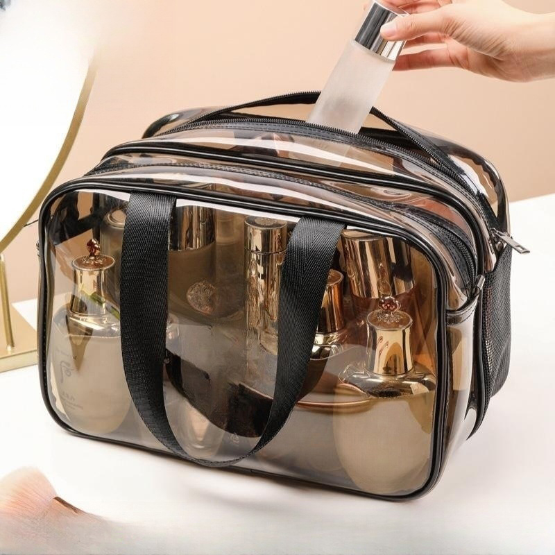 1 قطعة مزدوجة الطبقات سعة كبير - مراجعة Beauty Makeup Tool Collection وسعره