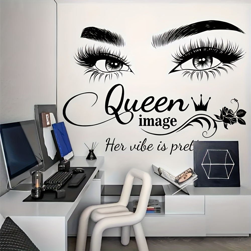قطعتان من ملصقات الحائط الأنيق - مراجعة Beauty Makeup Studio وسعره