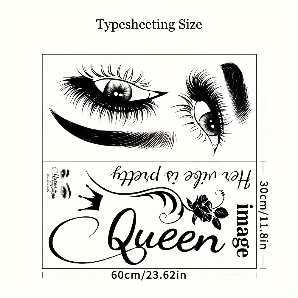 قطعتان من ملصقات الحائط الأنيق - مراجعة Beauty Makeup Studio وسعره